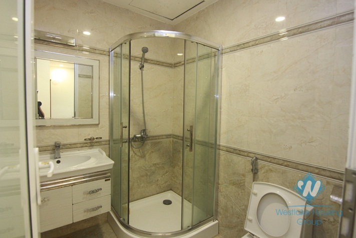 Modern two bedroom apartment near Truc Bach lake with balcony